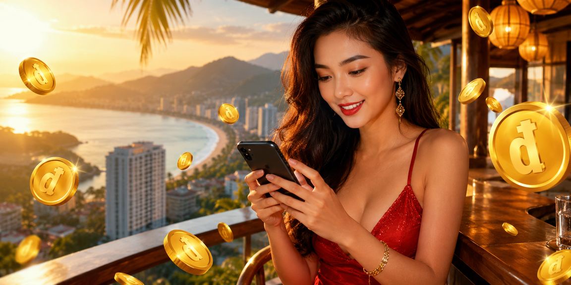 Người chơi tại Hà Nội theo dõi bảng xếp hạng VIP trên điện thoại